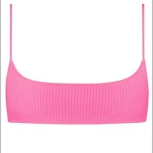 triangl swimwear pink pippa bikini top